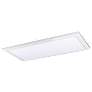 22W; 12 in.; x 24 in.; Surface Mount LED Fixture; 3000K; White Finish