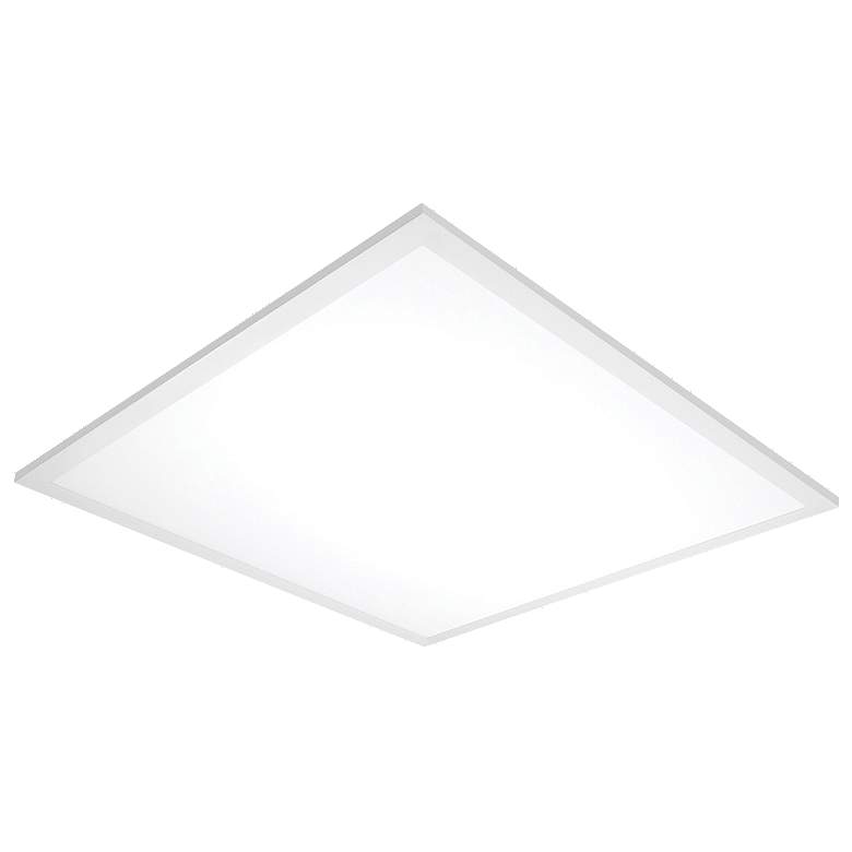 Image 1 22W; 5 in.; x 24 in.; Surface Mount LED Fixture; 3000K; White Finish