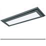 22W; 7 in.; x 25 in.; Surface Mount LED Fixture; 3000K; Bronze Finish