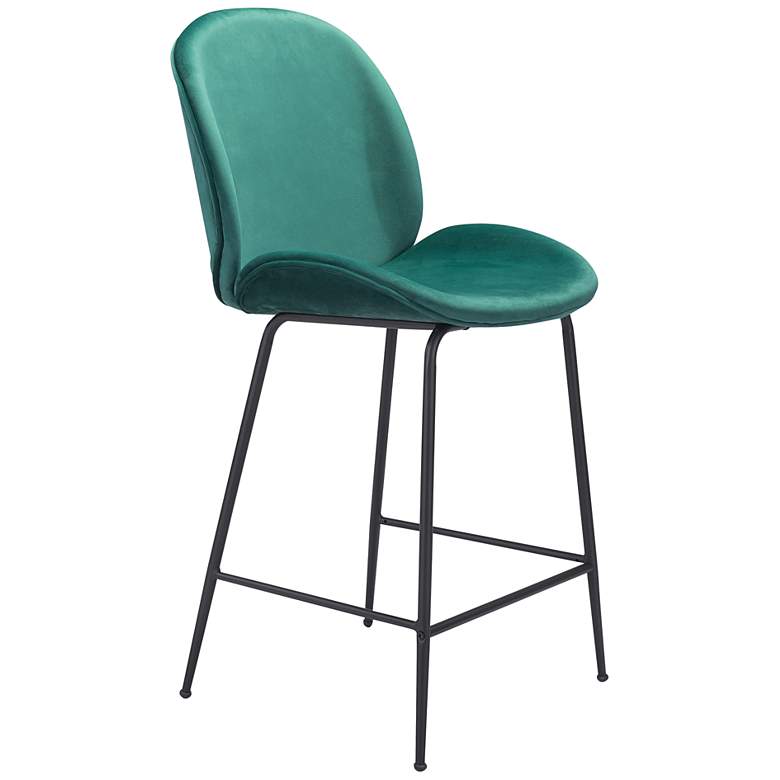 Image 2 23.6x20.1x42.1 Miles Counter Chair Green