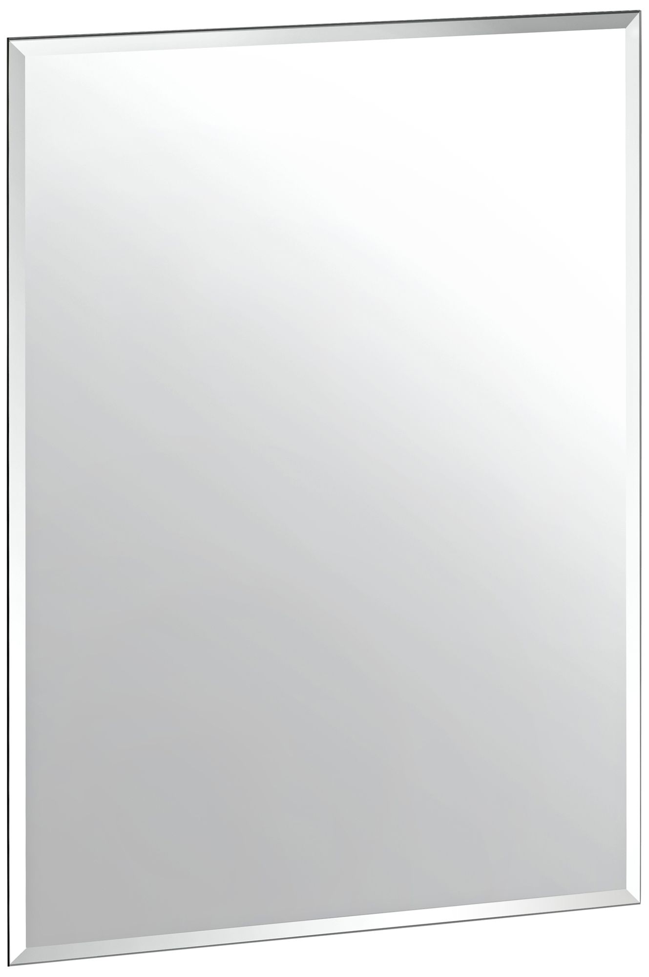 Image 2 23 1/2" x 31 1/2" Frameless Flush Mount Mirror