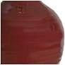 3_23" High Ruby Red Ceramic Table Lamp more views