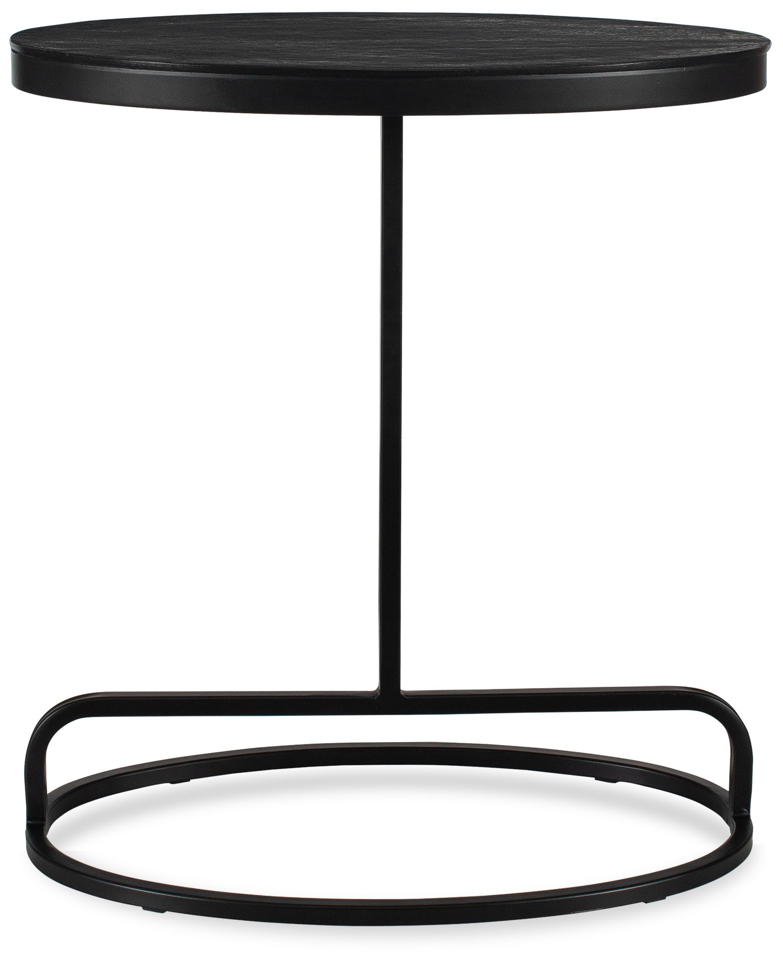 Thumbnail2 of 23" High Black Metal Accent Table