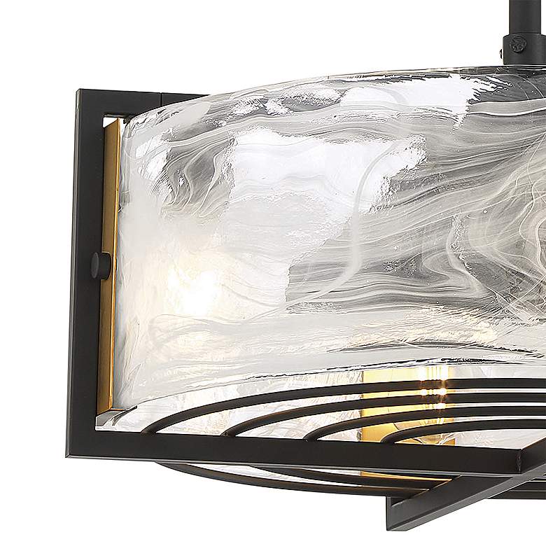 Image 3 23" Savoy House Hayward Matte Black 4-Light LED Fan D'Lier more views