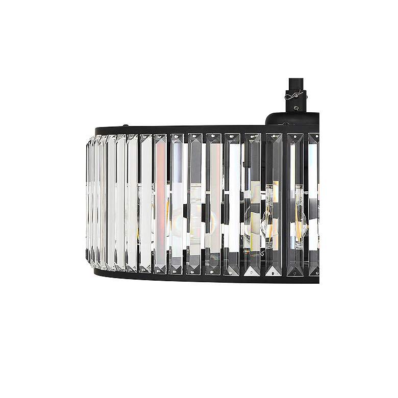 Image 2 23" Savoy House Janus Matte Black 6-Light Fandelier more views