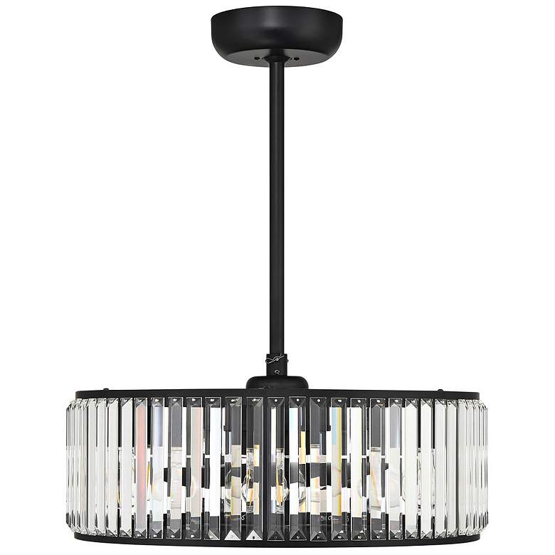 Image 3 23" Savoy House Janus Matte Black 6-Light Fandelier more views