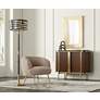 1_55 Downing Street Ludwig 47 1/4" Brown and Black Marble Accent Chest in scene