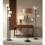 1_Franklin Iron 72 1/2" 4-Light Torchiere Floor Lamp with Smart Socket in scene