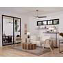 1_Crestview Collection Limba 42" Wide Brown Cocktail Table in scene