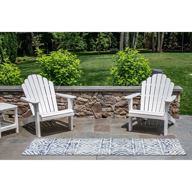 Image 1 Cyprus Batik 788012 5'x7'6" White Rectangular Area Rug in scene
