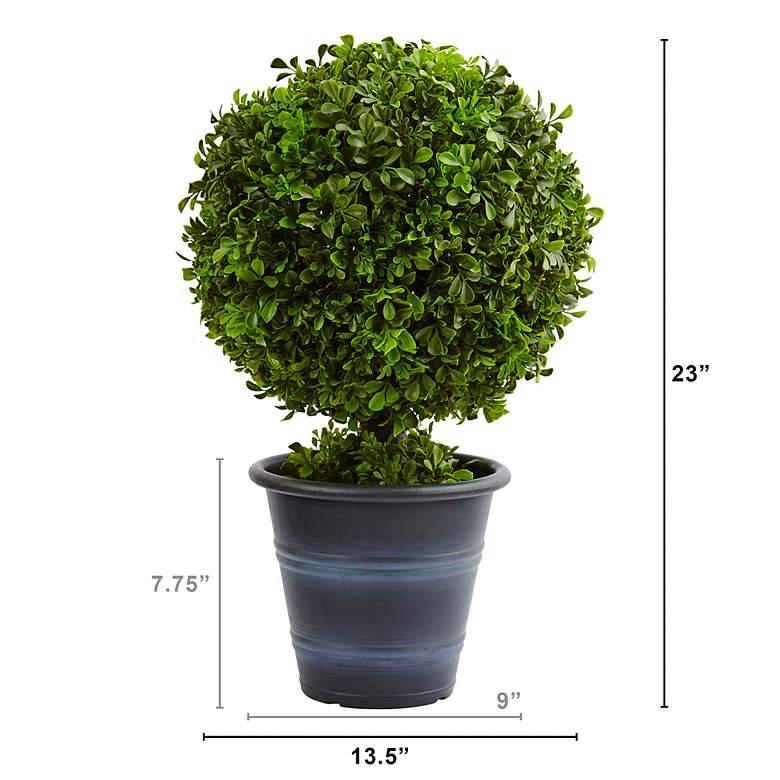 Image 4 23in. Boxwood Ball Topiary more views