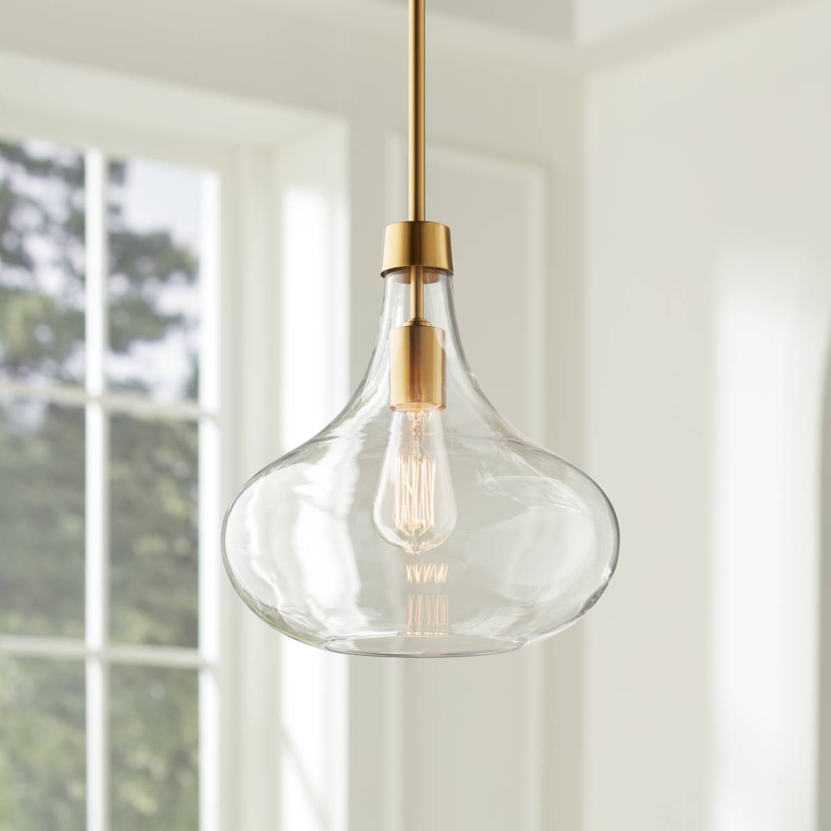 Brass - Antique Brass, Pendant Lighting | Lamps Plus