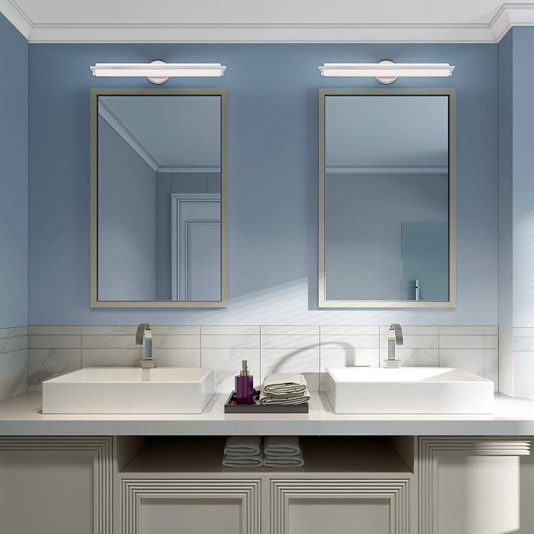 Image 7 23W LED Polished Chrome ADA Bath Vanity more views