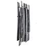 2_24.4" x 31.5" Midnight Aluminum Layered Metal Wall Decor w/ Foil  more views