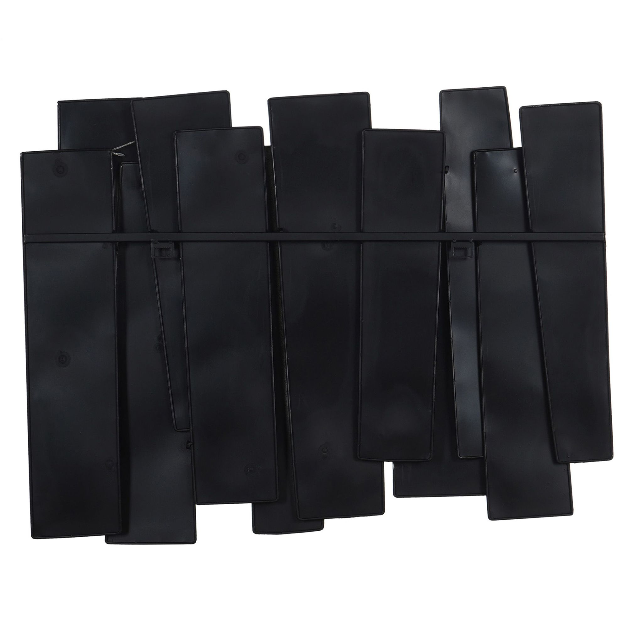 Image 3 24.4" x 31.5" Midnight Aluminum Layered Metal Wall Decor w/ Foil  more views