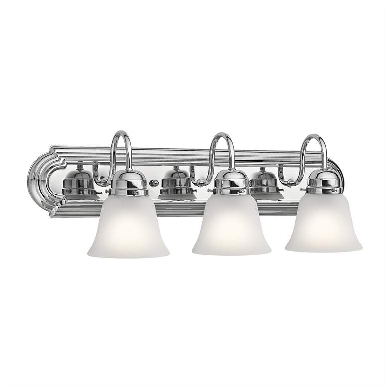 Image 1 24-in 3-Light Chrome Traditional Vanity Light