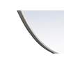 Thumbnail4 of 24-in W x 24-in H Metal Frame Round Wall Mirror in Silver more views