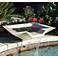 24" Cubic Sandstone Outdoor Pool or Pond Fountain