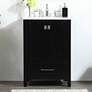 Thumbnail1 of 24 Inch Single Bathroom Vanity In Black