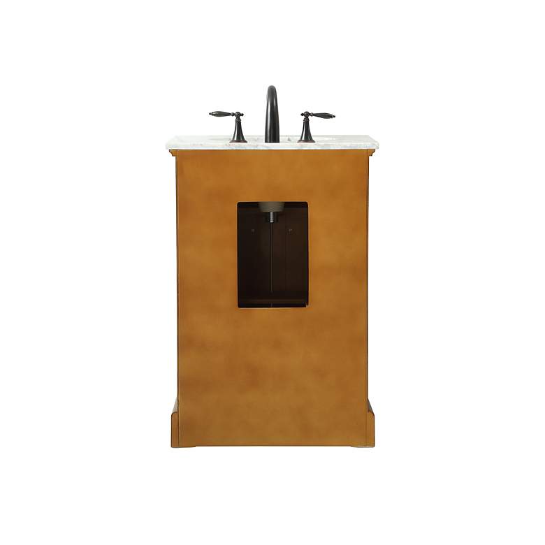 Image 6 24 Inch Single Bathroom Vanity In Driftwood more views