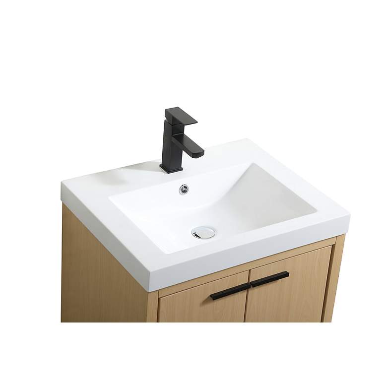 Image 5 24 Inch Single Bathroom Vanity In Maple more views