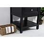 5_24 Inch Single Bathroom Vanity Set In Black more views
