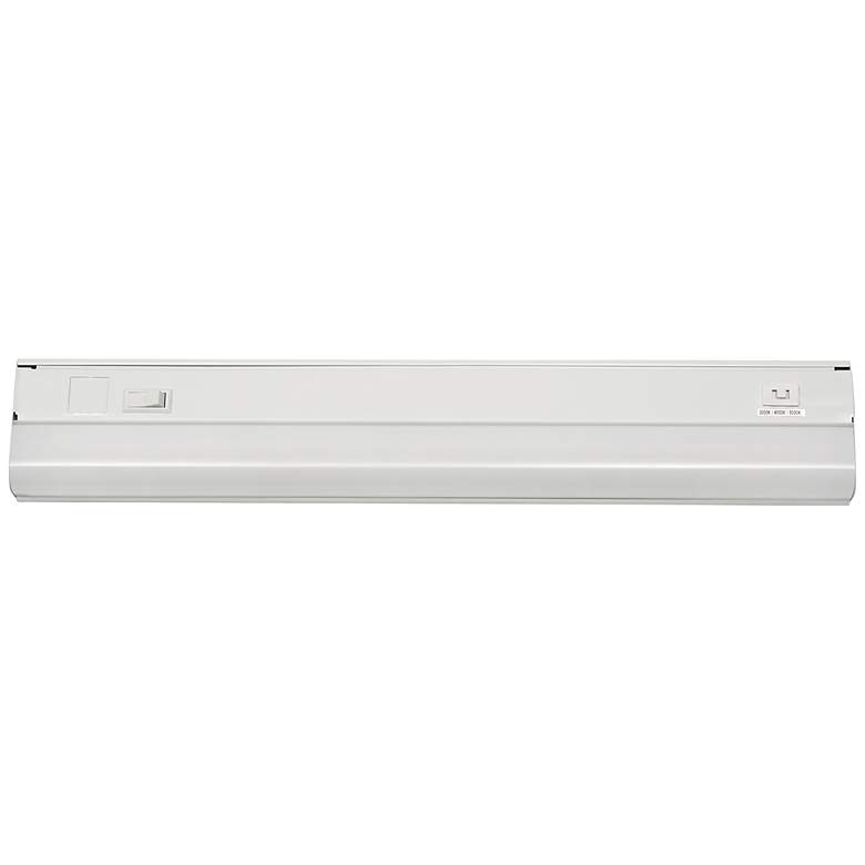 Image 1 24 inch T5L 2 White Finish LED Undercabinet