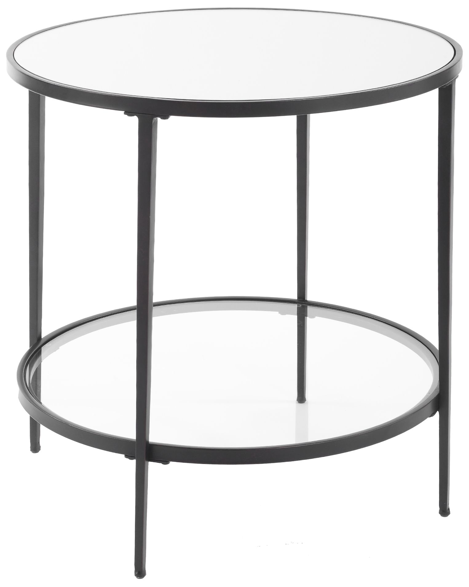 Image 4 24" Wide x 24" High Black End Table more views