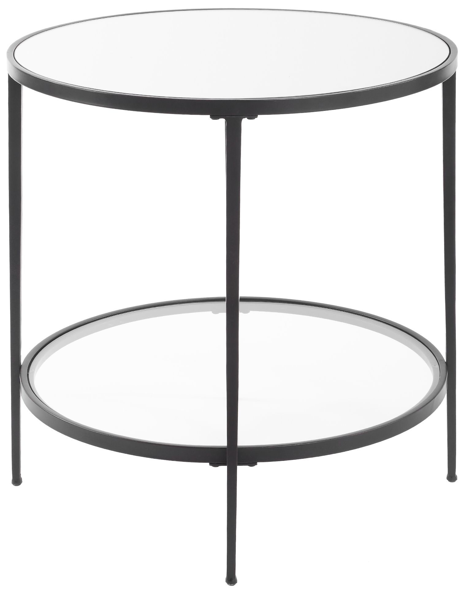 Image 5 24" Wide x 24" High Black End Table more views