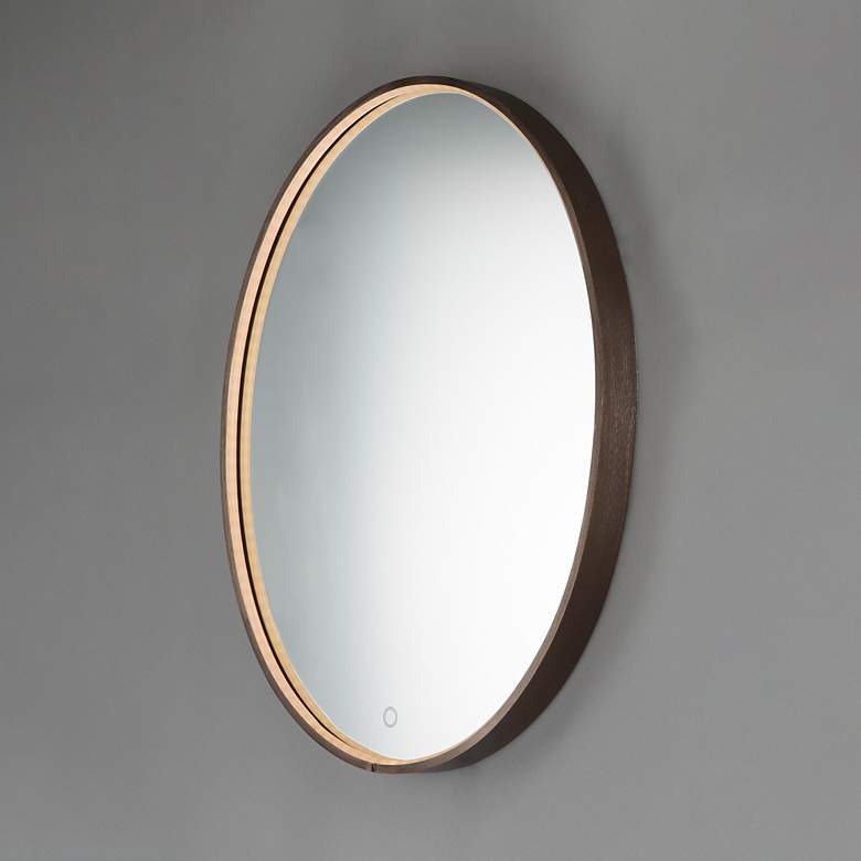 Image 4 24" x 30" Oval LED Mirror more views