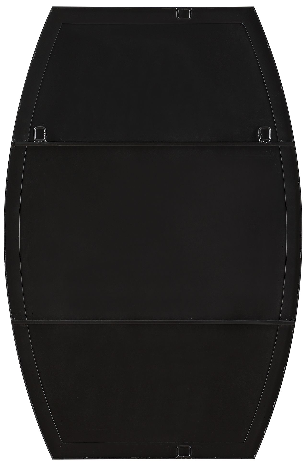 Image 5 24" x 36" Matte Black Wall Mirror more views