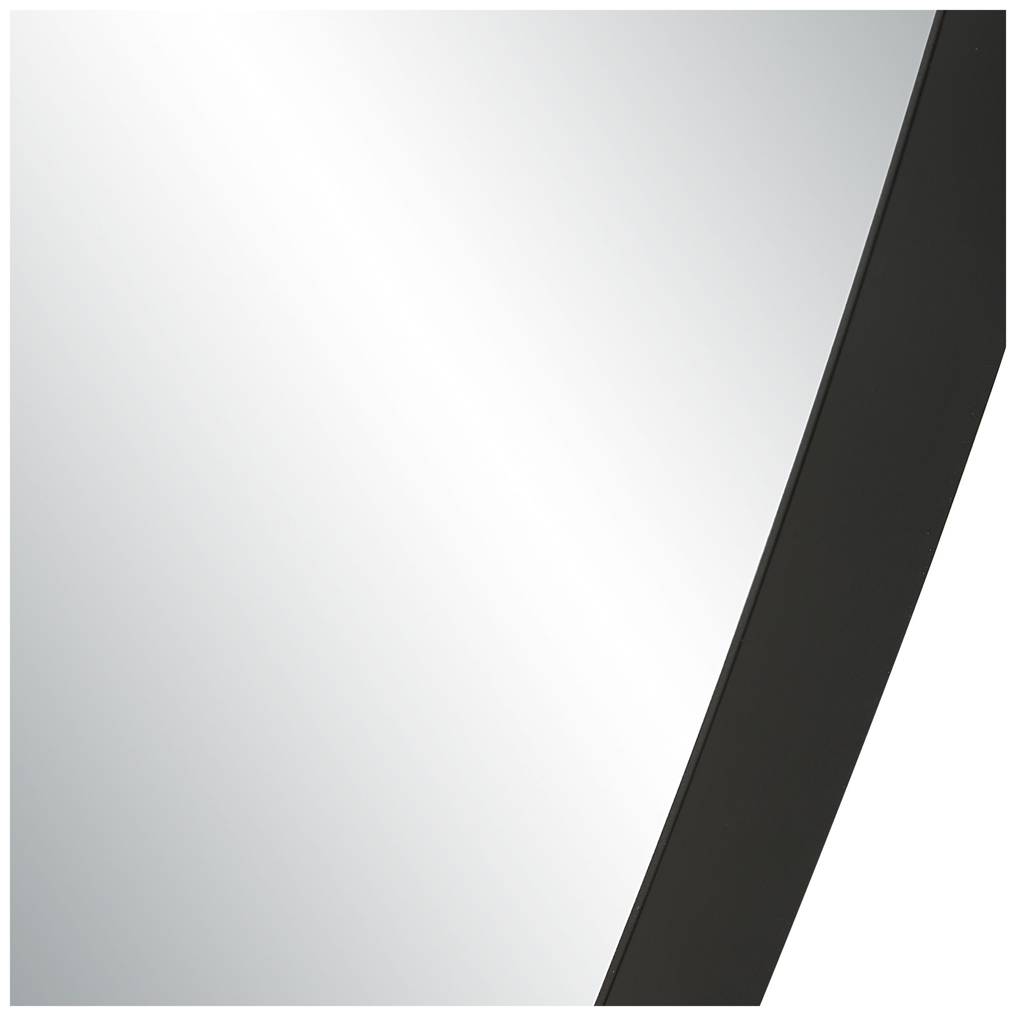 Image 4 24" x 36" Matte Black Wall Mirror more views