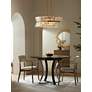 Savannah White Washed Wood Modern Dining Chairs Set of 2 in scene