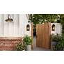 1_Hinkley Foundry Classic 15 1/4" High Black Outdoor Barn Wall Light in scene