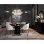 1_Stefania 50" Wide Gold and Acrylic Modern Console Table in scene
