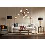 2_Possini Euro Davis 26 1/4" Soft Gold 12-Light LED Sputnik Chandelier in scene