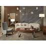 1_Possini Euro Boulevard 64 1/2" High Modern Warm Gold Floor Lamp in scene