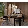Thumbnail1 of Possini Euro Brianna 23" Wide Gold 9-Light Ring Chandelier in scene