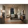 1_360 Lighting Deva 61" High Modern Bronze Side Table Floor Lamp in scene