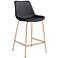 24x20.x38.6 Tony Counter Chair Black