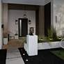 2_Possini Euro Arley 12 1/2" High Black Outdoor Hanging Light in scene