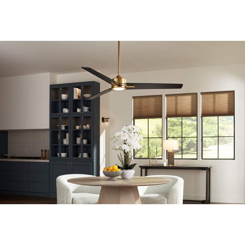 Image 1 360 Lighting Gilson Gold Textured Gray Modern Ceramic Table Lamps Set of 2 in scene