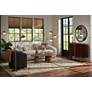 Thumbnail1 of Camila 67" Antique Brass Globe 3-Light Tree Floor Lamp in scene
