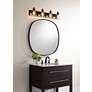 1_Marcello 32" Wide Black and White Marble 1-Drawer Single Sink Vanity in scene