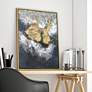 Thumbnail1 of Nourishment 40"H Textured Metallic Framed Canvas Wall Art in scene