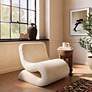 1_TOV Senna 22" Wide Cream Corduroy Fabric Modern Accent Chair in scene