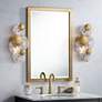 1_Possini Euro Filoli 16" High Gold Plated 2-Light Wall Sconce in scene