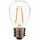 25W Equivalent Clear 2W LED Dimmable Standard 12 Volt Bulb