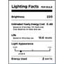 25W Equivalent Clear 2W LED Non-Dimmable Standard A19 6-Pack