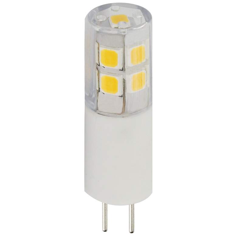 Image 1 25W Equivalent Clear Tesler 2W LED 12V Dimmable G4 Bulb